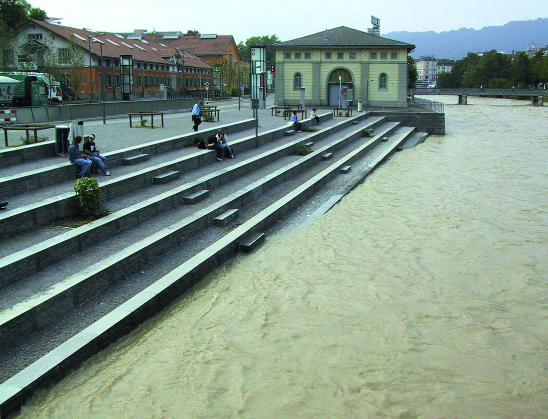 Hochwasser 2005: Gessnerallee