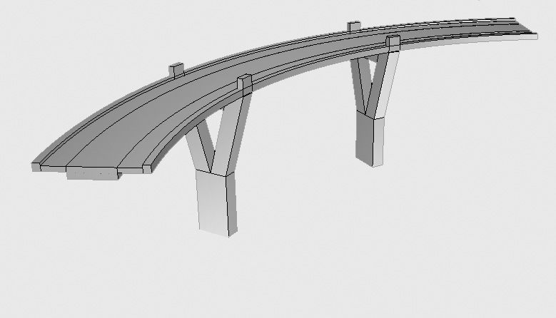 Das Neubauprojekt der Schrähbachbrücke