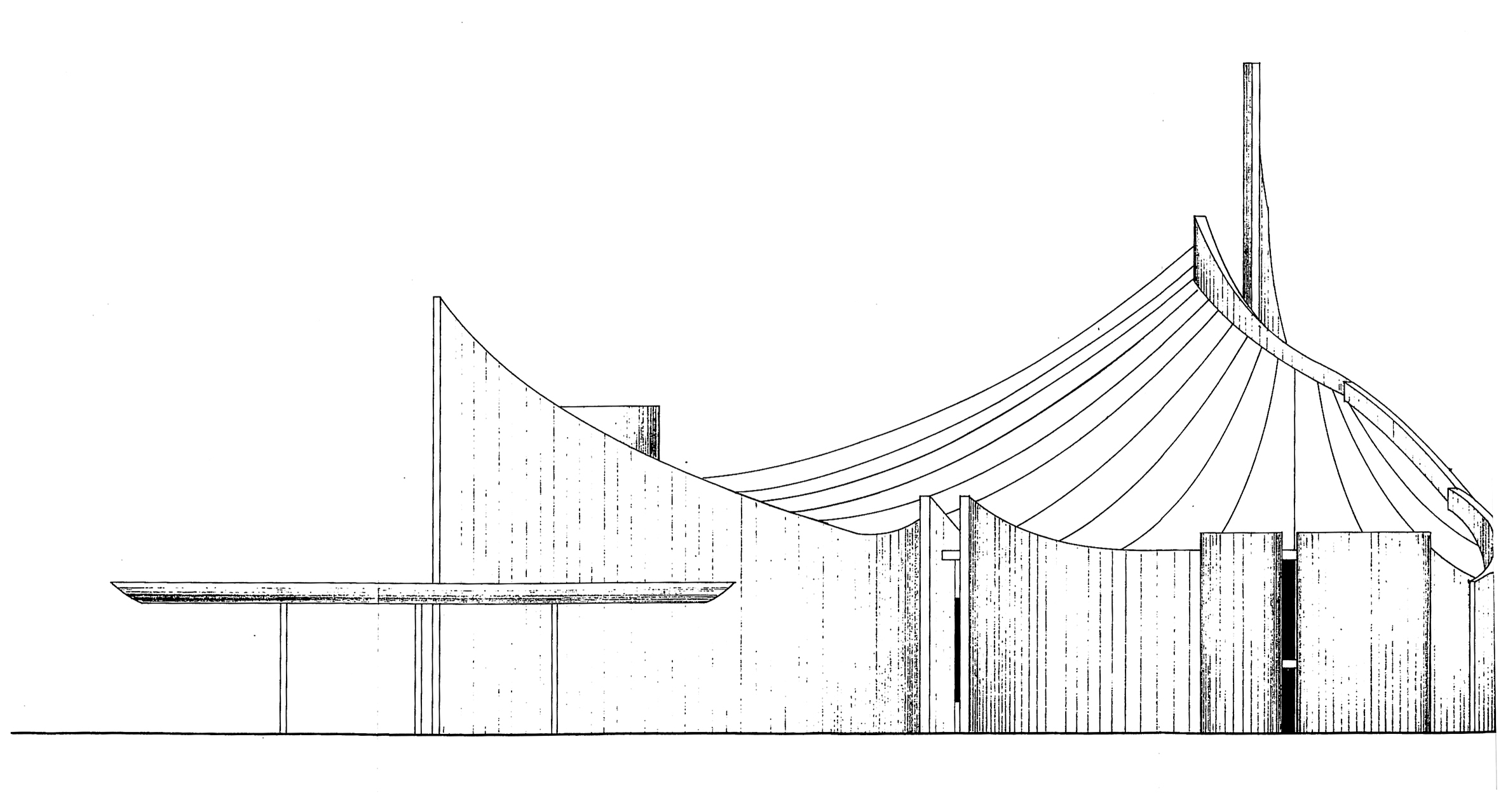 Kirche des Villaggio del Sole, Vicenza