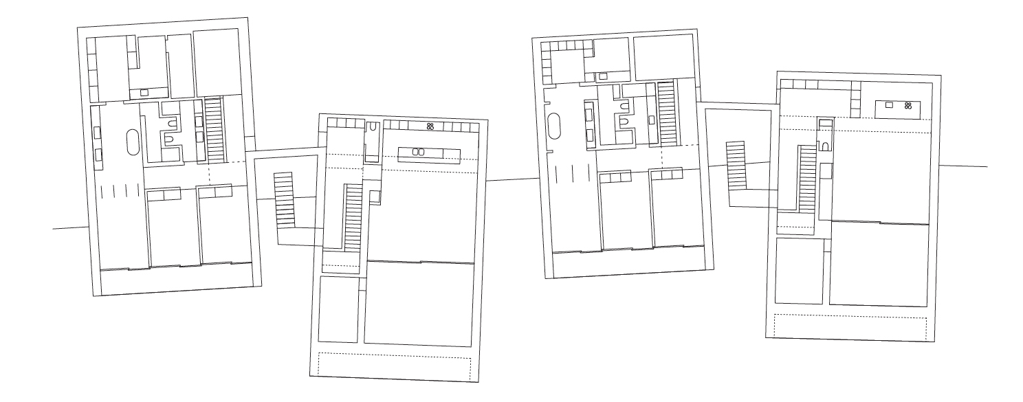 Grundriss: Niveau 2.