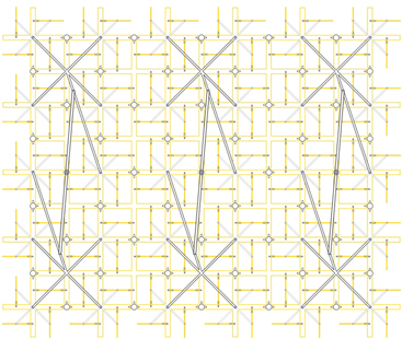 Draufsicht des Schalldiffraktors in der Tonhalle St.?Gallen. (Plan: Hochbauamt Stadt St. Gallen)