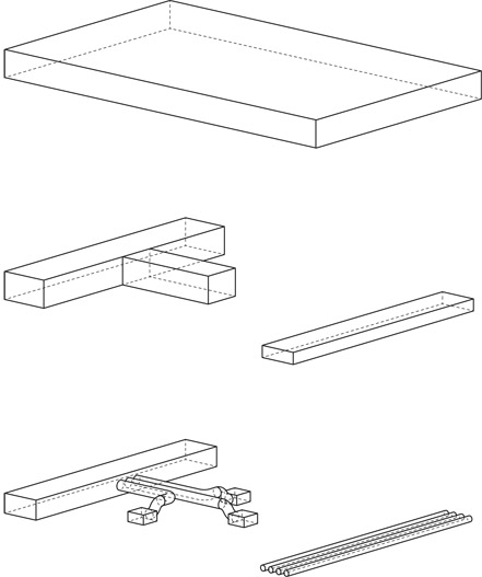 Die Detailtiefe der Platzreservationen wird im Lauf der Planung und je nach Bedarf erhöht. (Plan: Kaulquappe GmbH)
