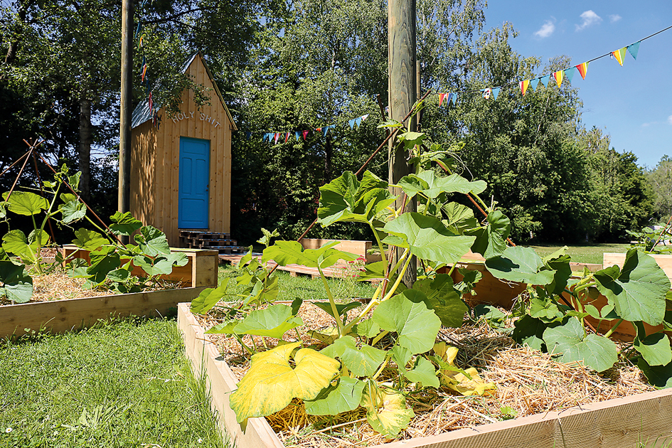 Göttlicher Kreislauf im Jardin digestif. (Foto: Ruedi Weidmann)