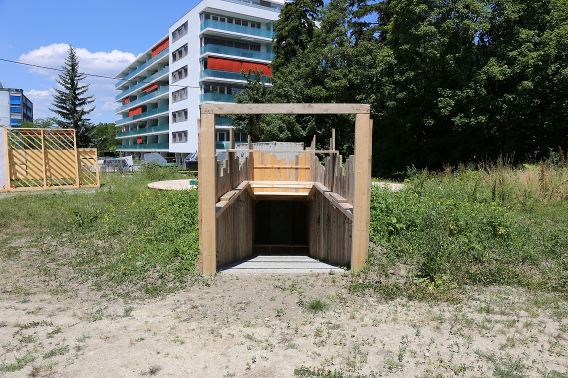 Sur la piste. (Foto: Ruedi Weidmann)