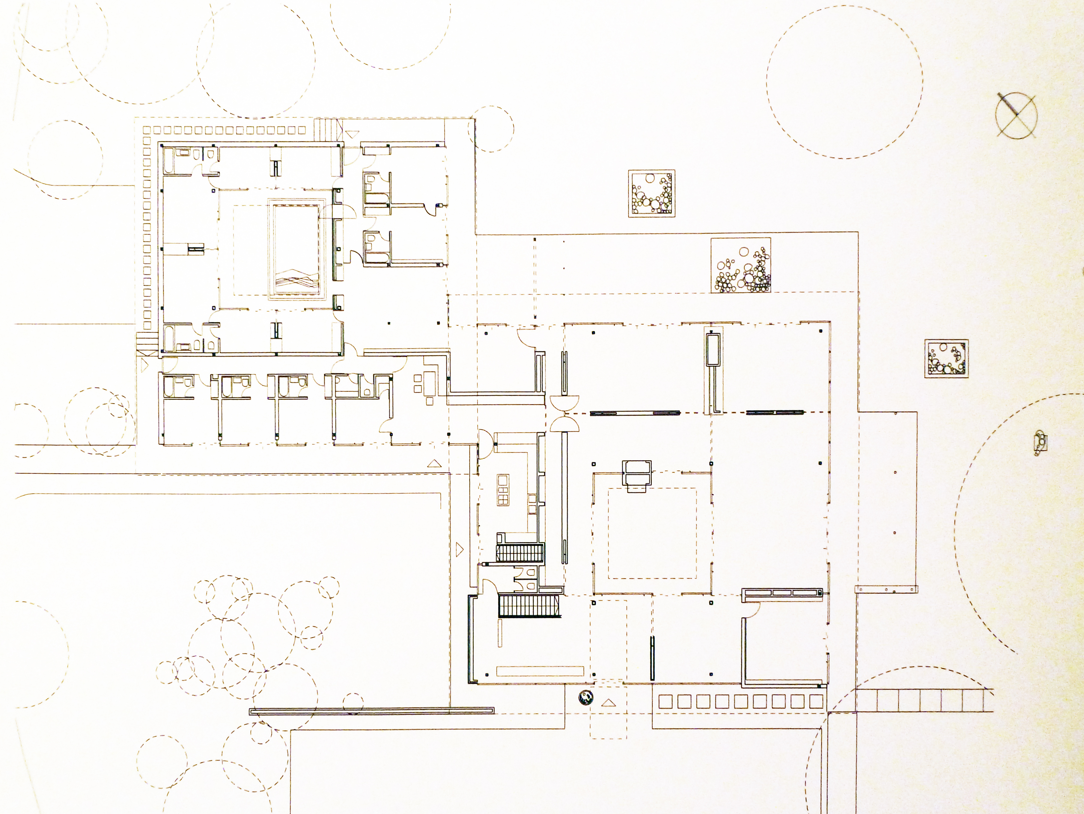 Grundriss zu Zeiten Erhards , Kanzlerbungalow. Prestel Verlag: München 2009)