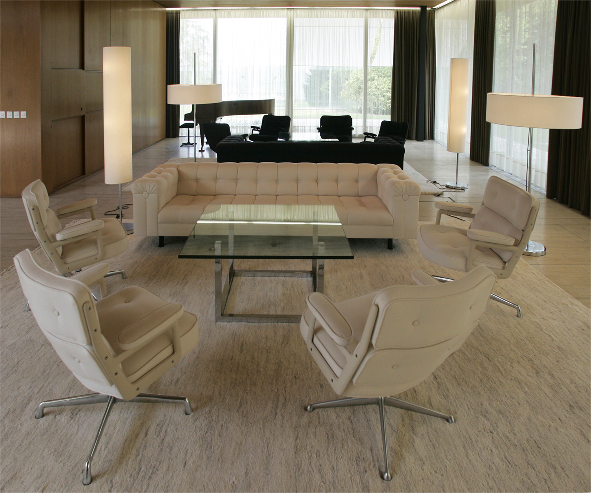 Das Musikzimmer nach seiner Wiederherstellung 2009