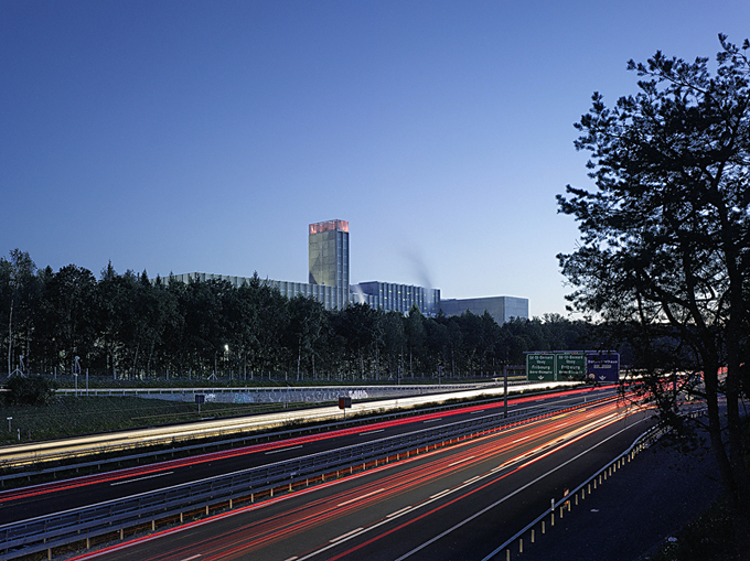 Die Energiezentrale Bern macht die Marke weitherum sichtbar. (Foto: Hannes Henz)
