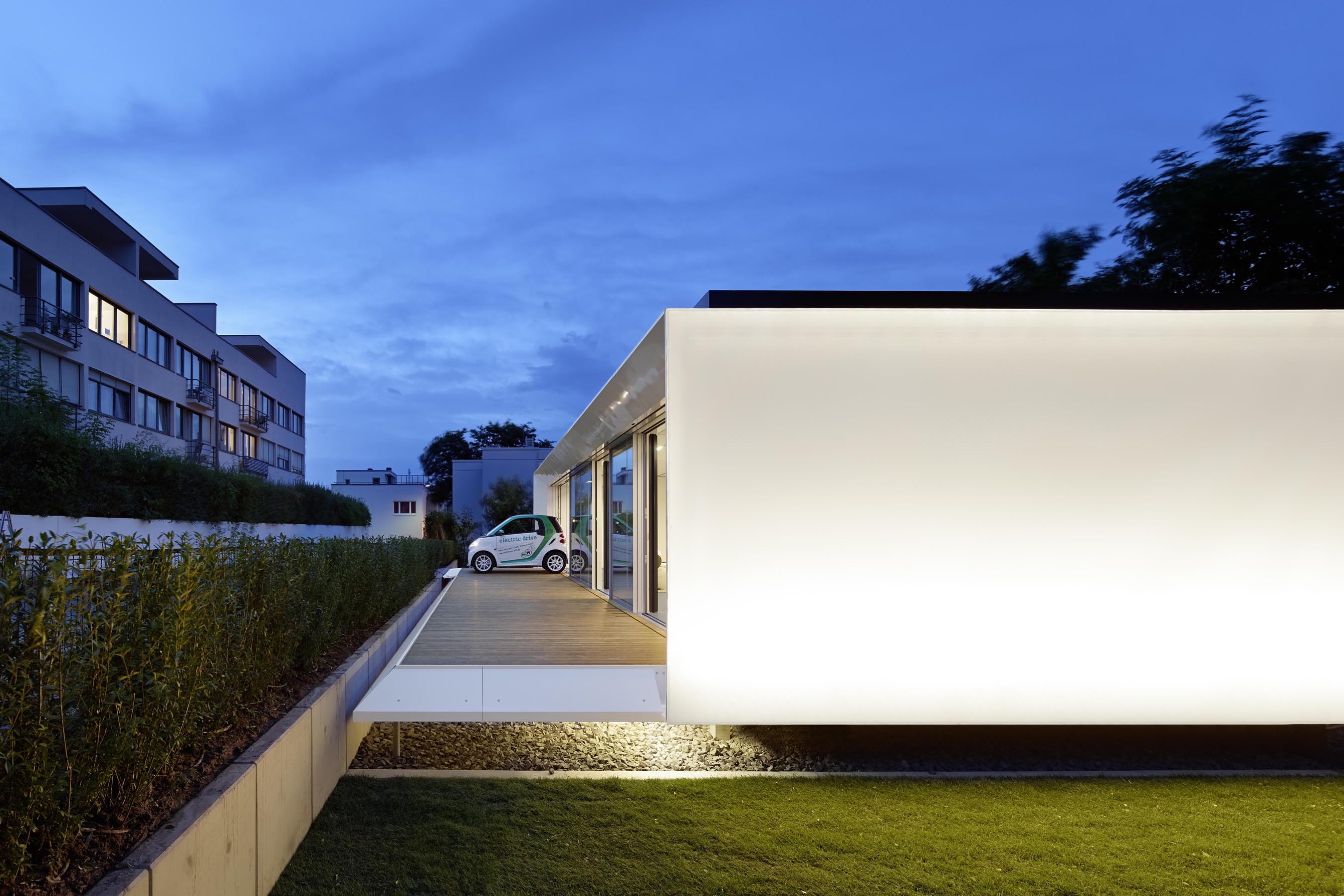 Nach Abschluss des Forschungsprojekts soll das Gebäude zurückgebaut und andernorts neu errichtet werden. (Foto: Zooey Braun)