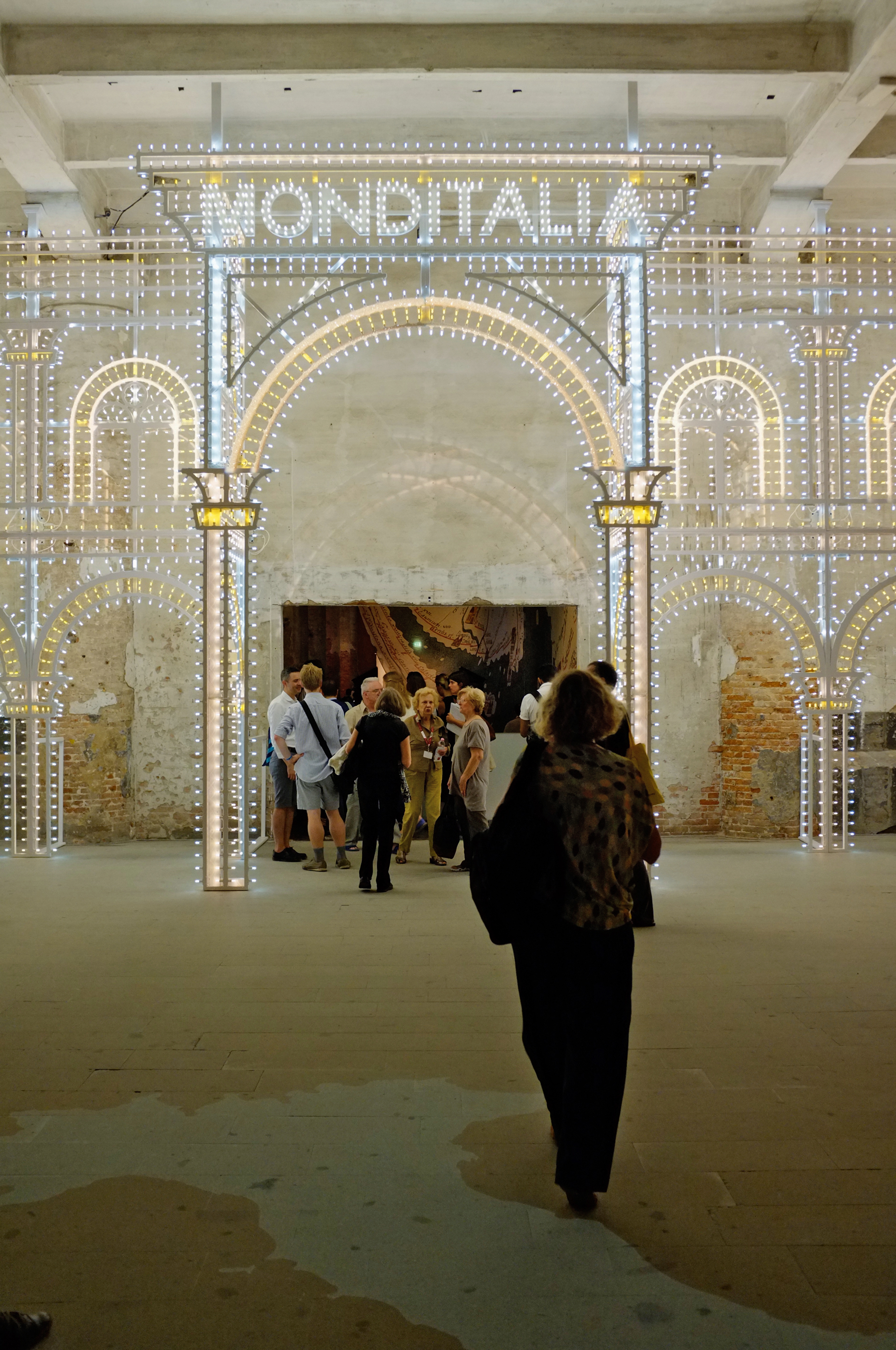«Monditalia» im Arsenale von Venedig ist eine Gesamtschau aus 41 Forschungsprojekten zu verschiedenen Orten Italiens. (Foto: Marko Sauer)
