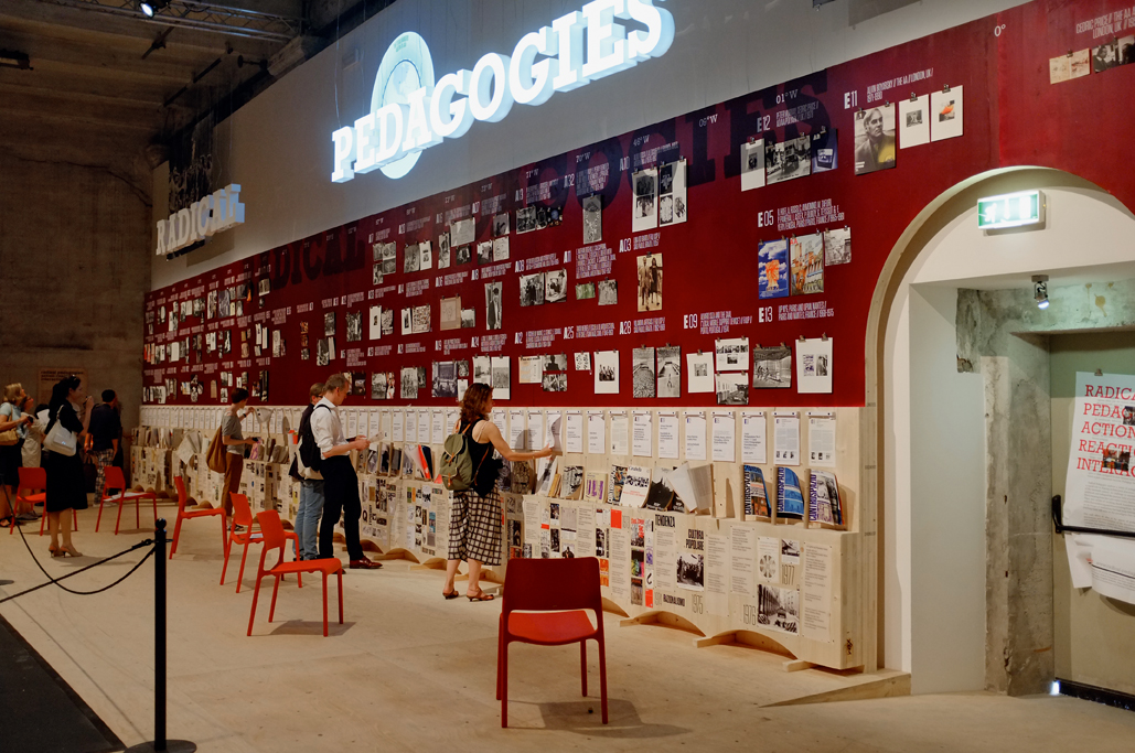 «Radical Pedagogies» zeigt eine Reihe von pädagogischen Experimenten, die den architektonischen Diskurs formten. (Foto: Marko Sauer)