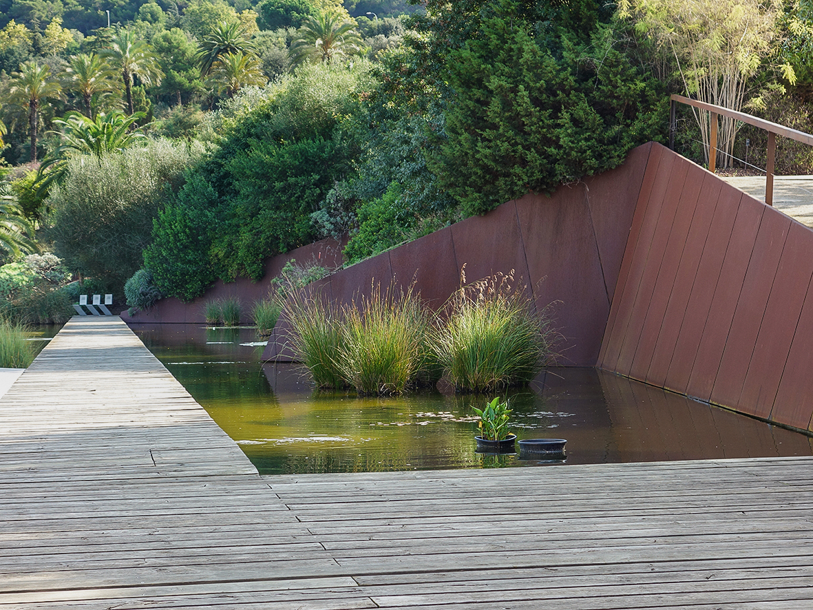 Jardí Botànic, Architekt Carlos Ferrater und Landschaftsarchitektin Bet Figueras, 1998 2000.