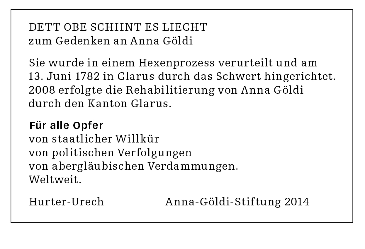 Text der Infotafel vor dem Mahnmal