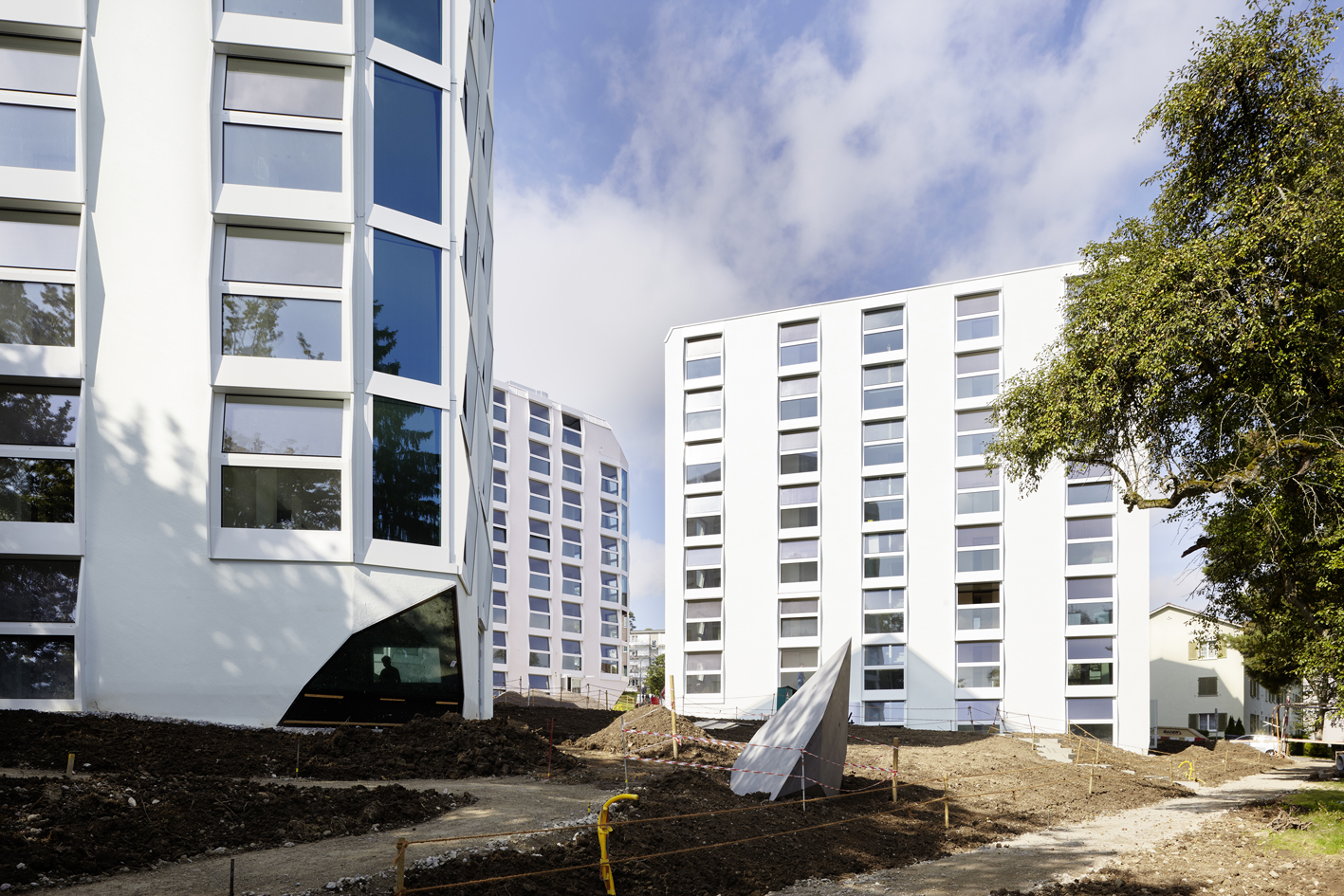 Die Ecke fehlt noch: Siedlung Rautistrasse (2014), Zürich Altstetten von Undend Architekten