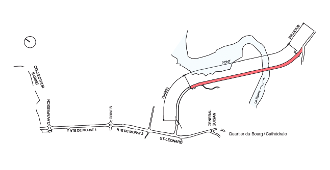 Situation. (Plan: GVH Tramelan S. A.)
