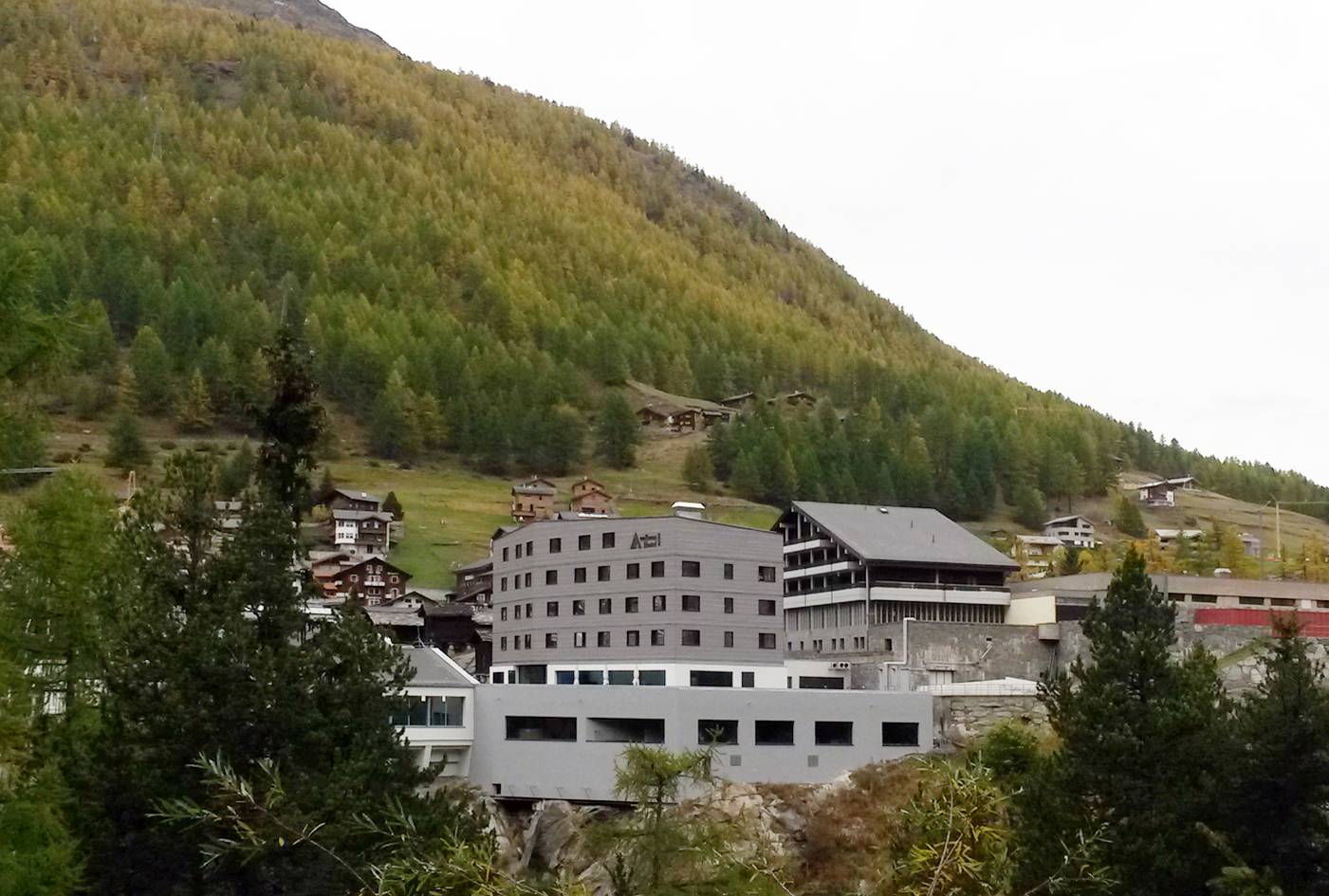 Ansicht von der anderen Schluchtseite