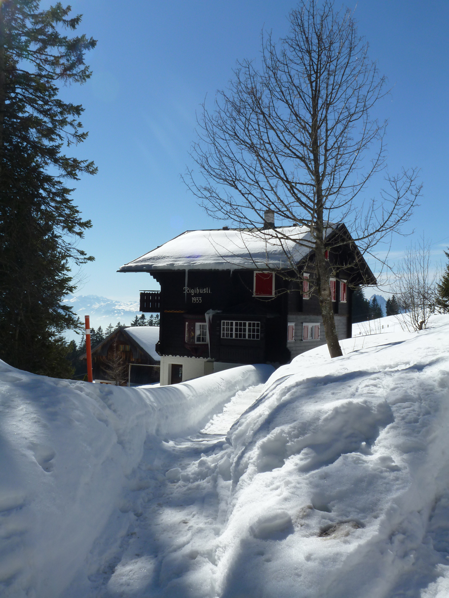 Das Rigihüsli von 1933 steht heute unter Schutz. (Foto: Tina Cieslik)