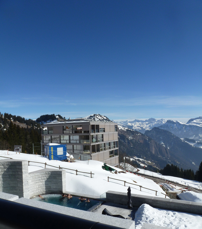 Bad und Bellevue Kaltbad. (Foto: Tina Cieslik)