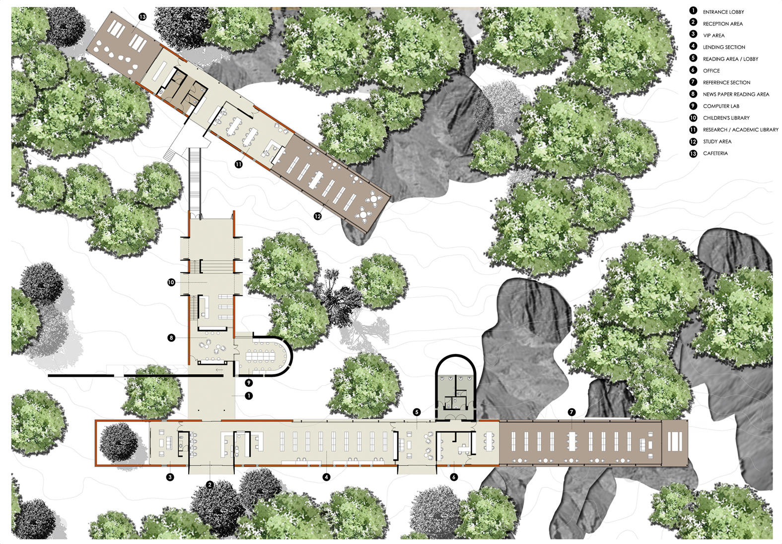Zurück in die Gesellschaft: Gemeindebibliothek von Robust Architecture Workshop in Ambepussa. (Bild: Projektverfassende)