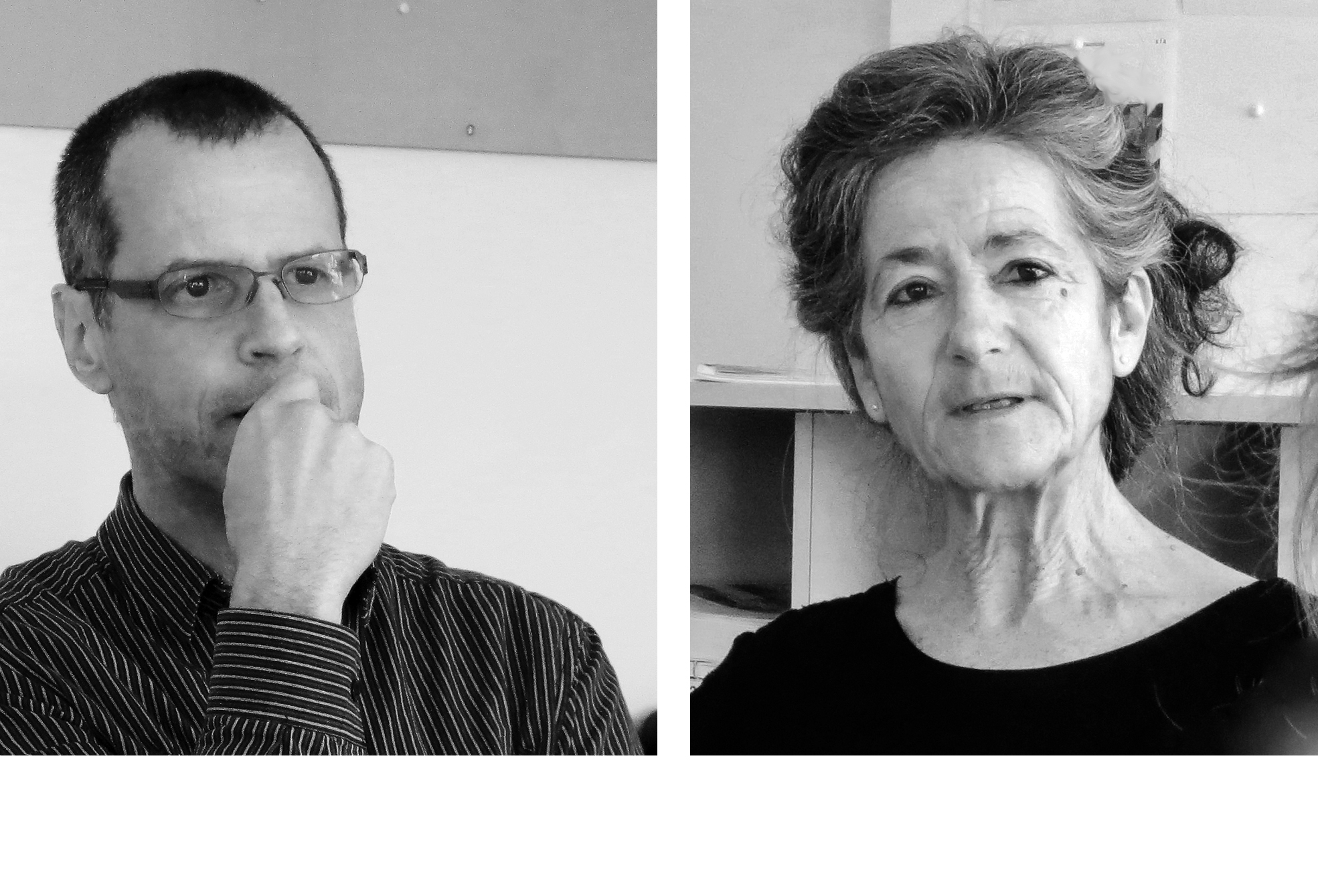 Links: Marcel Hänggi, Historiker, Journalist und Buchautor. Rechts: Eva Schiffer lebt und arbeitet als freie Philosophin in Zürich.