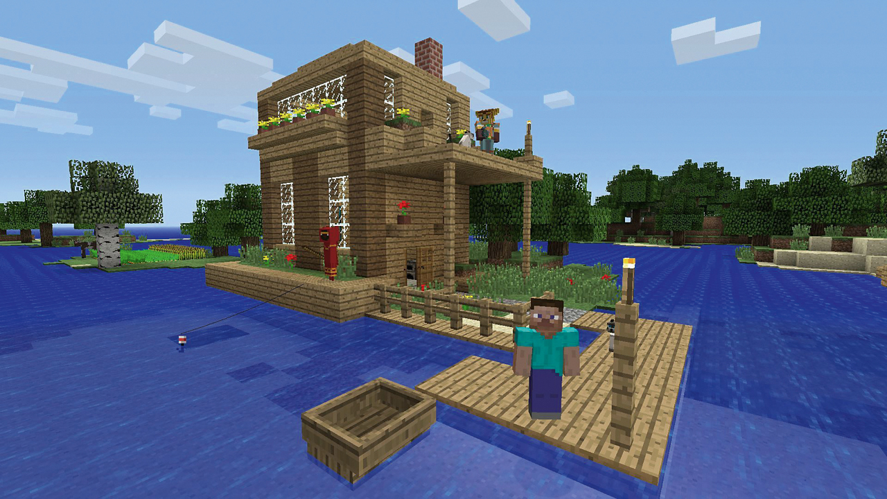 Minecraft: Die einfache Welt von Minecraft setzt sich aus verschiedenen Kosystemen zusammen. (Foto: NC-Soft)