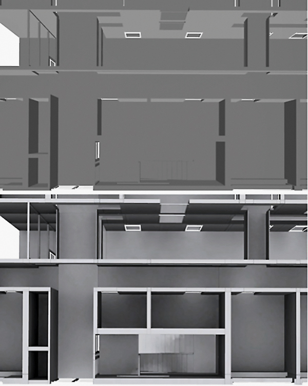 Unbeleuchtete Geometrie ist schwer zu erkennen (oben). Mit vorberechneter Beleuchtung kann eine komplexe, globale Lichtausbreitung in Echtzeit angezeigt werden (unten).