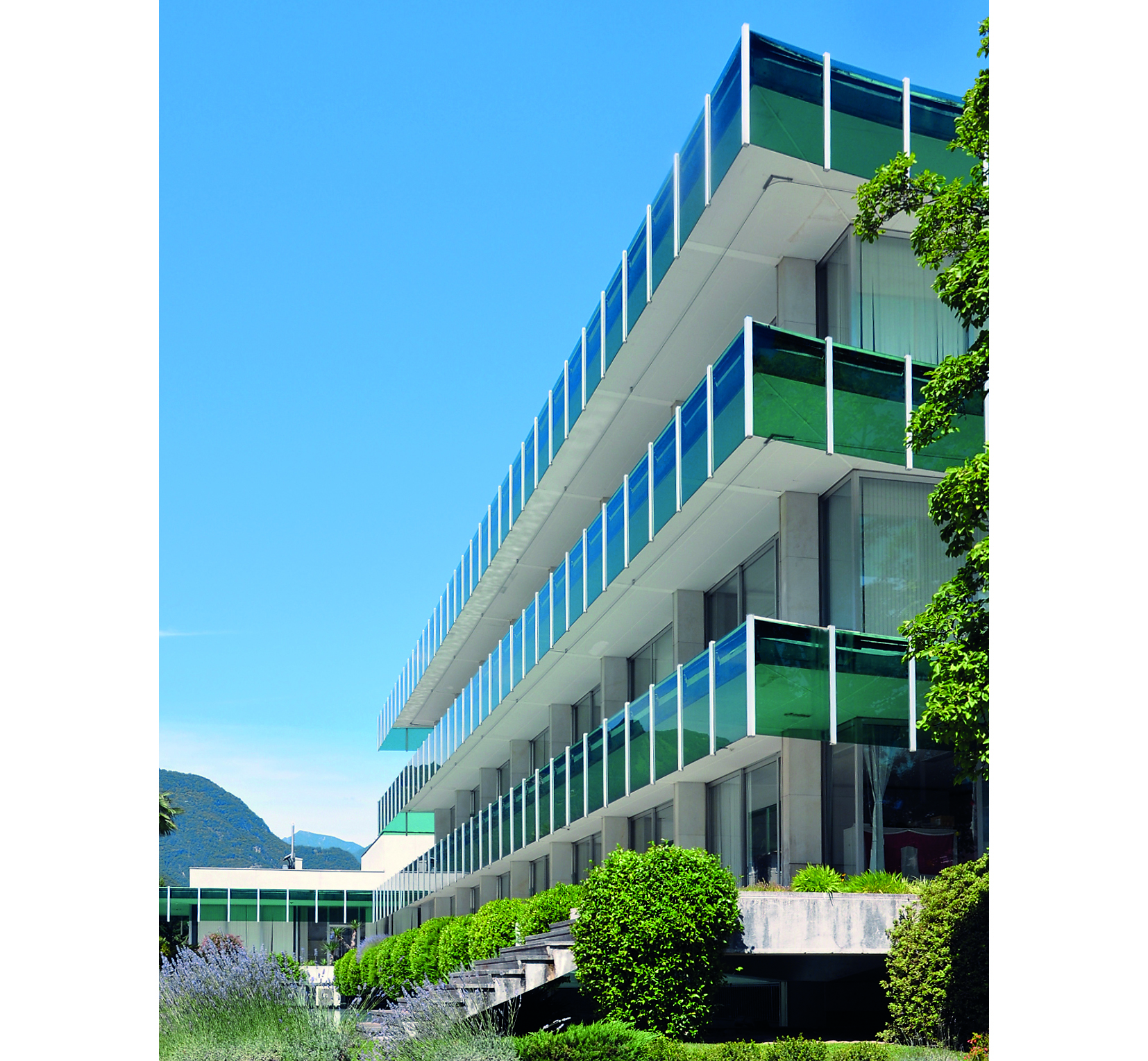 Paolo Mariotta, stabile Ofima a Locarno, inizio progetto 1965 (foto Paolo Fumagalli)