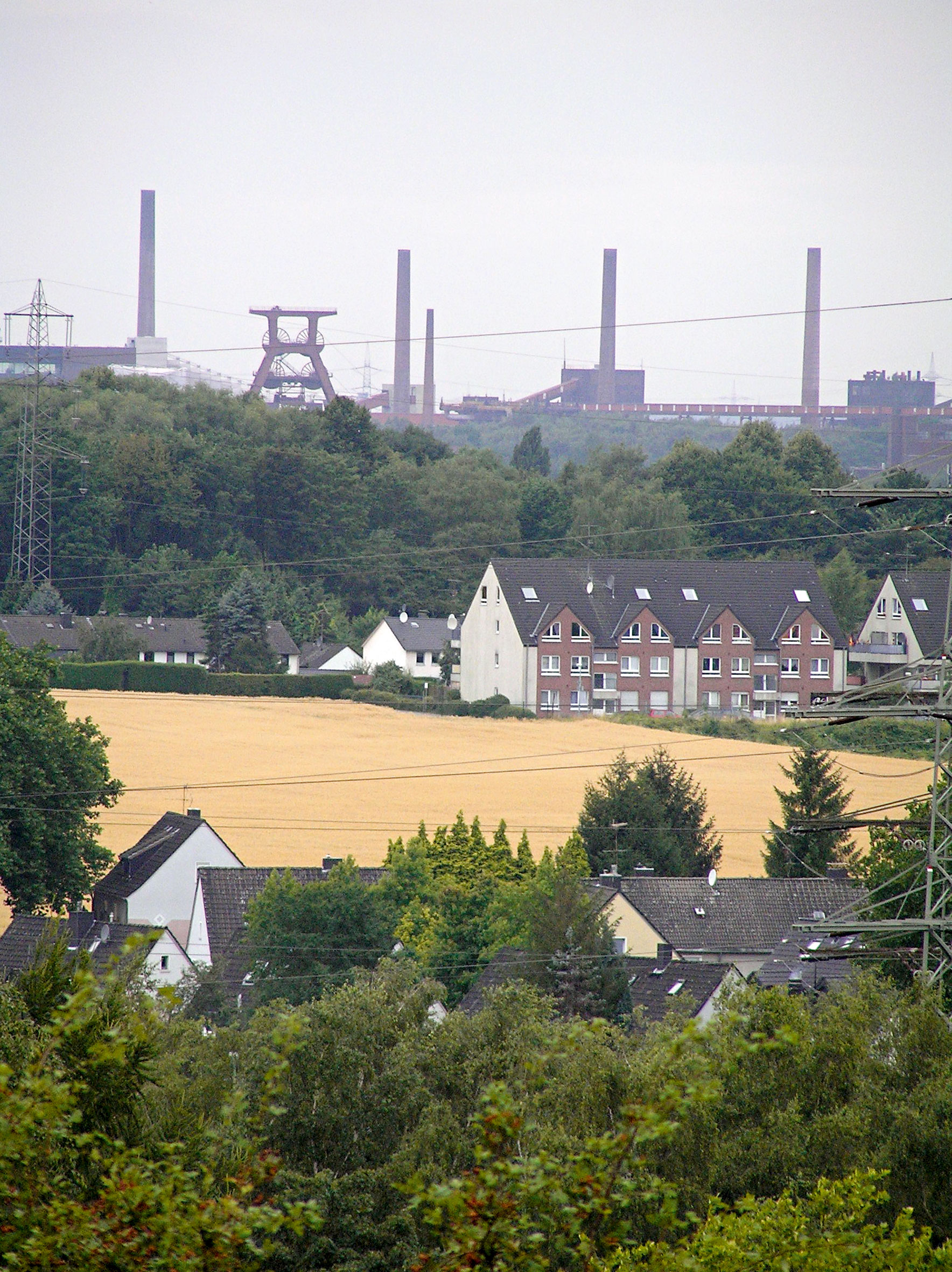 L area agricola nel contesto urbano e industriale della regione