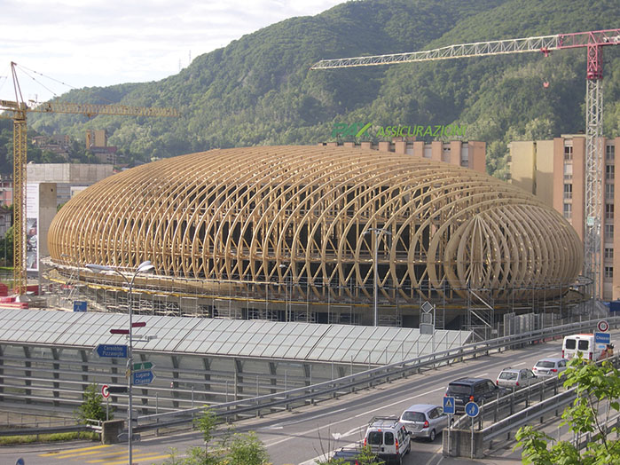 Lavori ultimati del guscio (Foto: Simone Mengani)