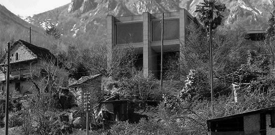 Livio Vacchini, Casa a Costa, Tenero-Contra 1991-92.