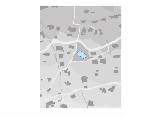 Piano di situazione (disegno Architetti Gmür)