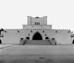 Crematorio di Vienna, 1921-22, dell'architetto Clemens Holzmeister (Foto: Marco Biraghi)