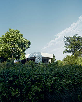 Vista dall'esterno. (Foto: Valentin Jeck)