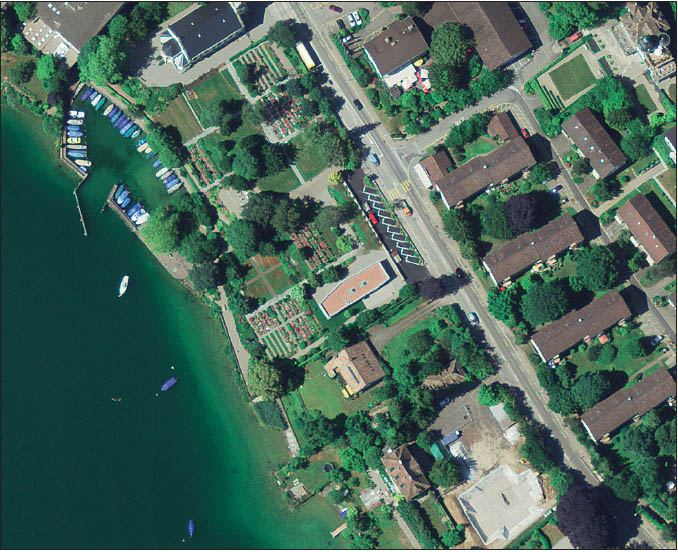 Cartina Erlenbach. (Cartina: swissimage 2013 swisstopo BA 130328)