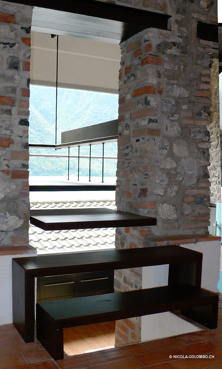 Per il soppalco «Fernando» si sono utilizzate semplici lamiere in metallo. (Foto: Nicola Colombo)