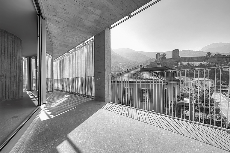 Vista sulla città di Bellinzona. (Foto: Sabrina Montiglia)