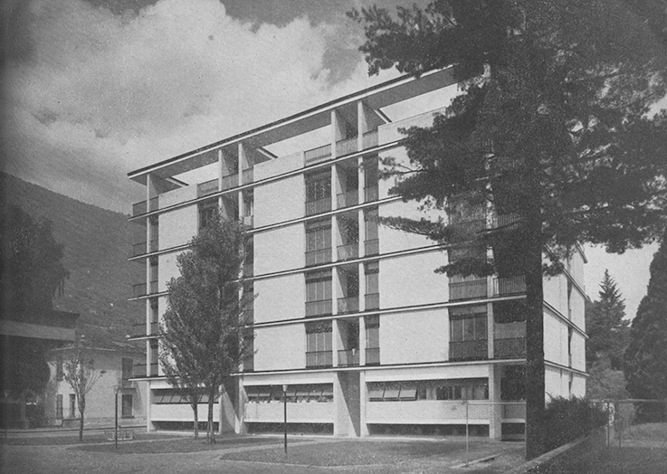 Peppo Brivio, Casa Spazio, Locarno, 1954-56 (Foto: AAT)