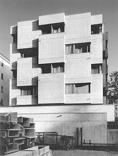 Peppo Brivio, Casa Giuliana, Lugano Cassarate, 1964 (Foto: AAT)