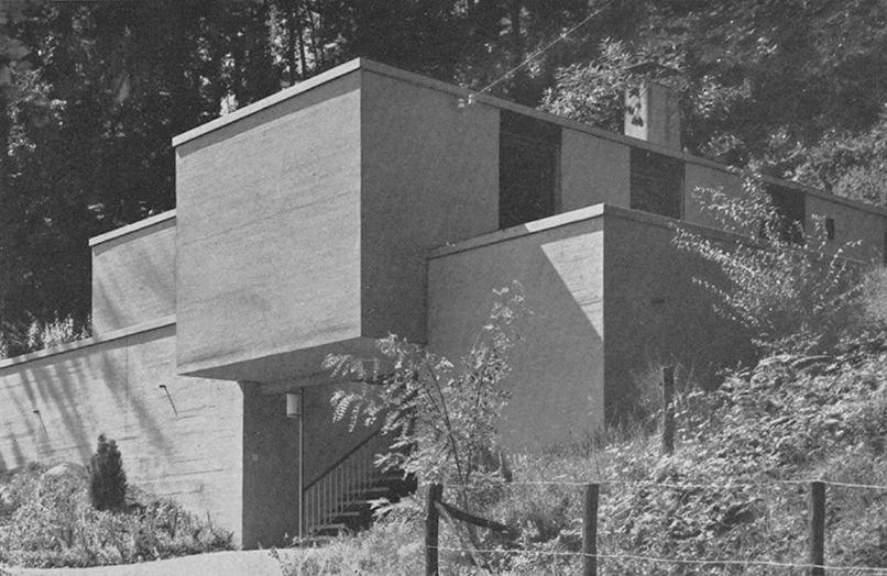 Peppo Brivio, Casa Sgrizzi, Savosa, 1958-60 (Foto: AAT)