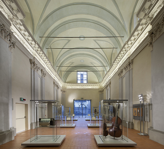 Sala strumenti del Conservatiorio, Mantova (Foto: Beppe Raso)