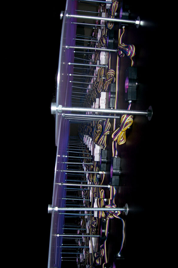 UnStudio, Modello del rivestimento dei Magazzini Selfridges, esposto alla Media Architecture Biennale di Vienna, 2010. (Foto: K. Gasparini)