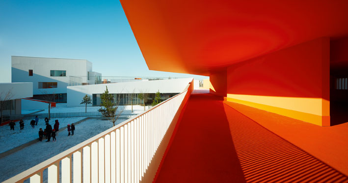 Corridoi esterno. (Foto: Eugeni Pons)