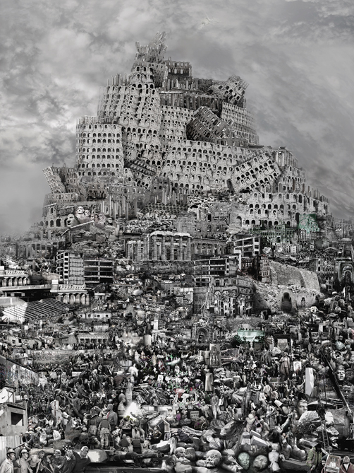 Du Zhenjun, Destruction, 2010. Fotografia a colori prodotta in dimensioni variabili da 120 x160 cm a 180 x240 cm. (Foto: Du Zhenjun)