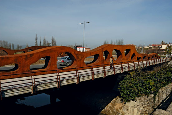 Juan Sobrino: ponte Abetxuko, Vitoria (E), 2007. (Foto: J. Sobrino)