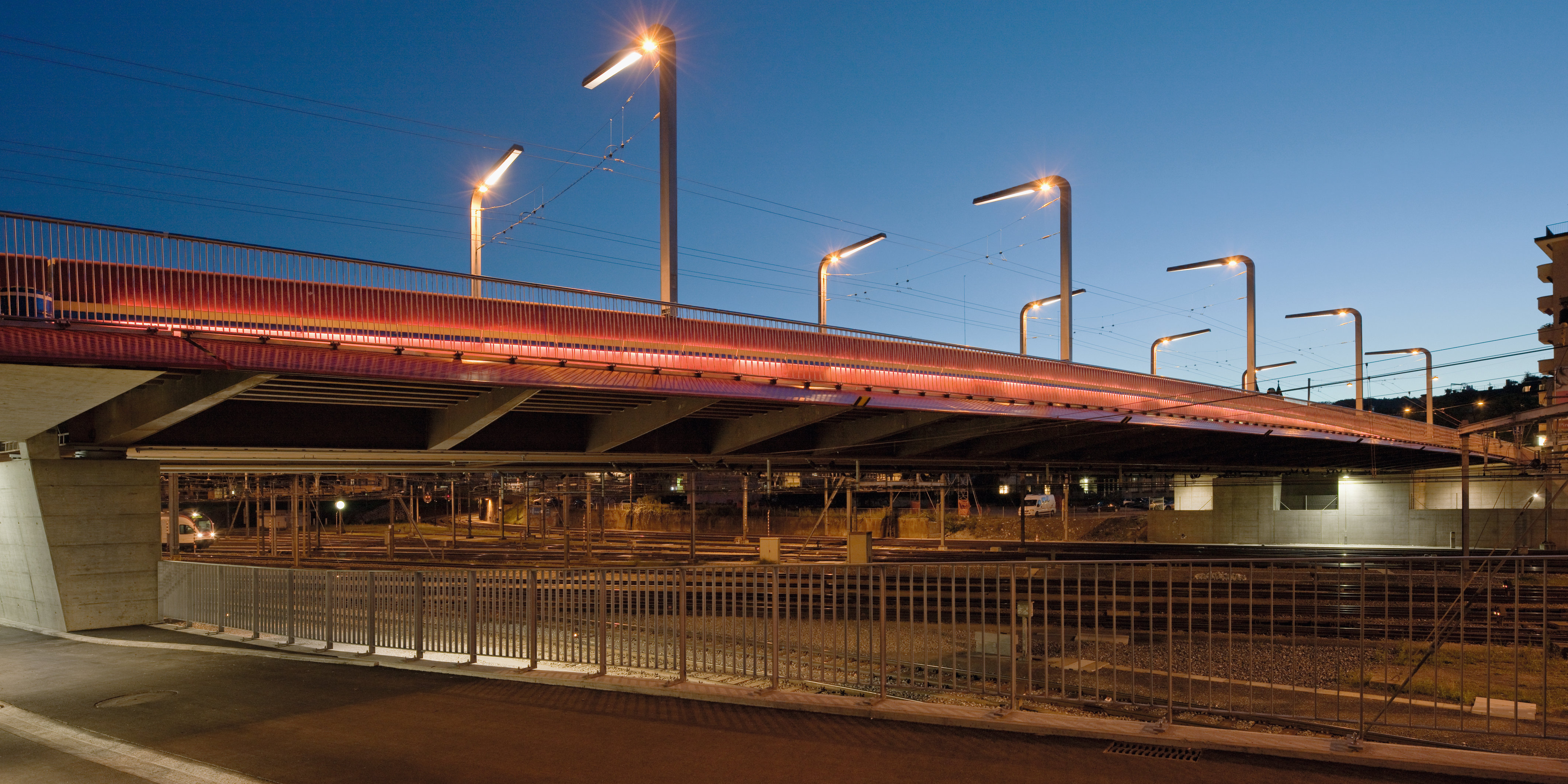Il nuovo ponte di Langensand (Foto: Yves André)