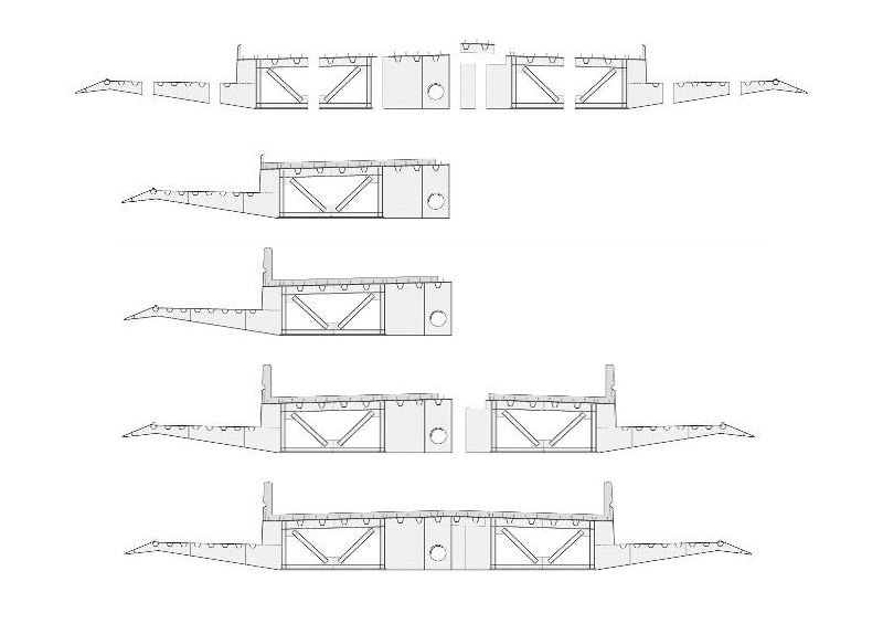 Digramma di costruzione. (Diagramma: Guscetti &amp; Tournier ingénieurs)