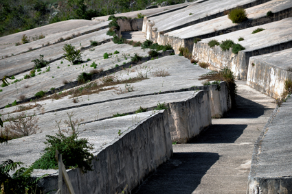 Alberto Burri, Cretto a Gibellina, 1989, detaglio. (Foto: Paolo Fumagalli)