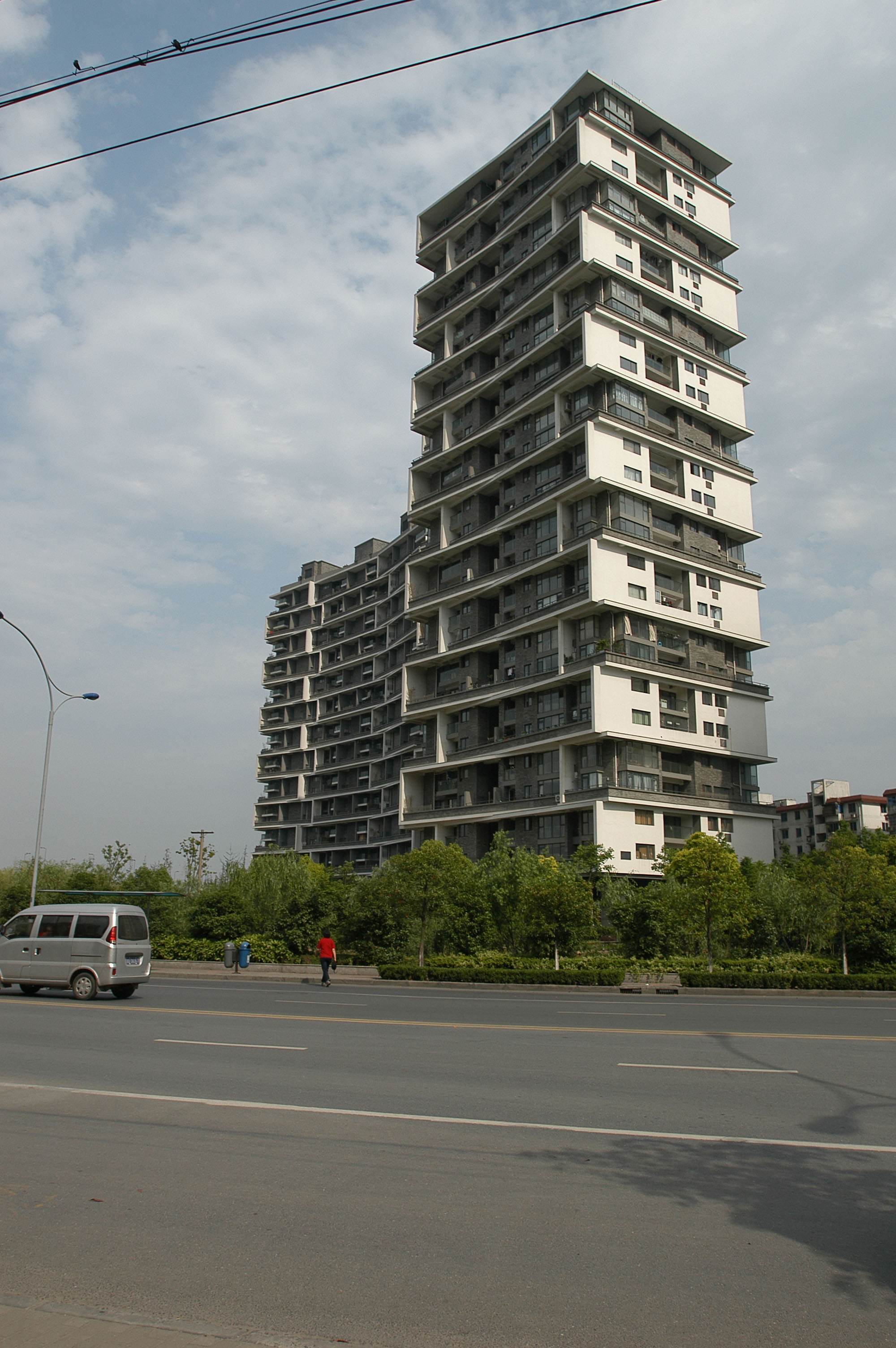 Vertical Courtyard Apartments, 2002-2007, Hangzhou, China