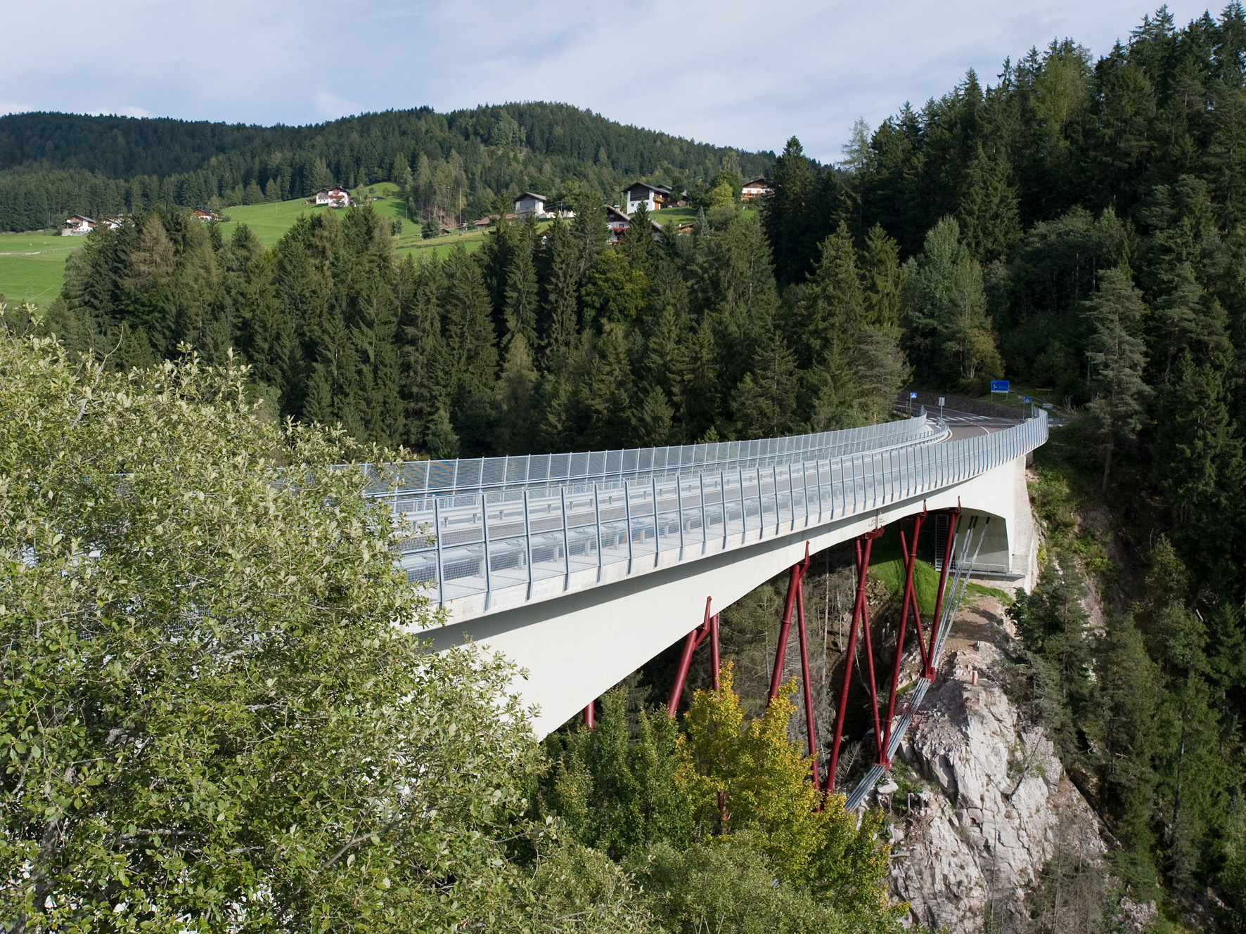 Brücke in Hafling. Bilfinger Berger Instandsetzung GmbH, 2008