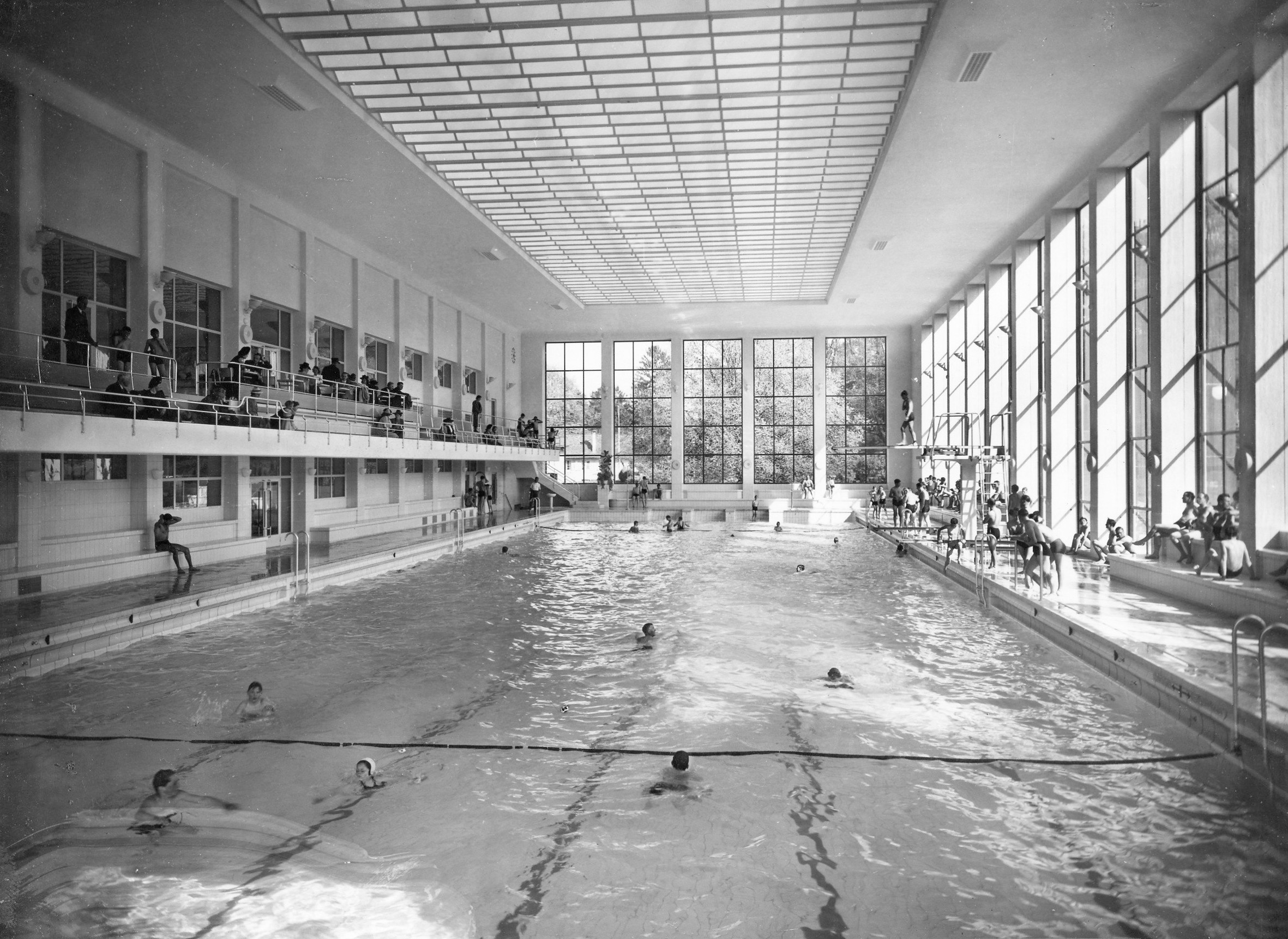 Historisches Bad von 1941.