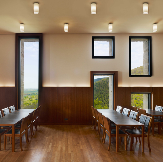 Innenraum des Restaurants